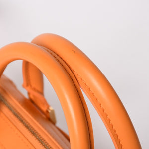 LOUIS VUITTON D'Anura PM 2WAY bag M5891H Epi leather Mandarin orange Gold hardware Good condition Used 4a004831