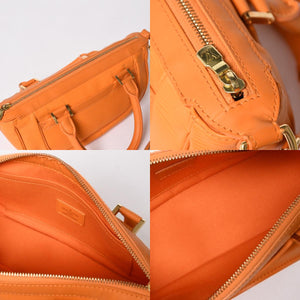 LOUIS VUITTON D'Anura PM 2WAY bag M5891H Epi leather Mandarin orange Gold hardware Good condition Used 4a004831