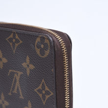 画像をギャラリービューアに読み込む, 極美品 LOUIS VUITTON ルイヴィトン ジッピー コインパース M60067 モノグラムキャンバス ミニウォレット 小銭入れ 財布 ブラウン ゴールド金具 中古 4a005085