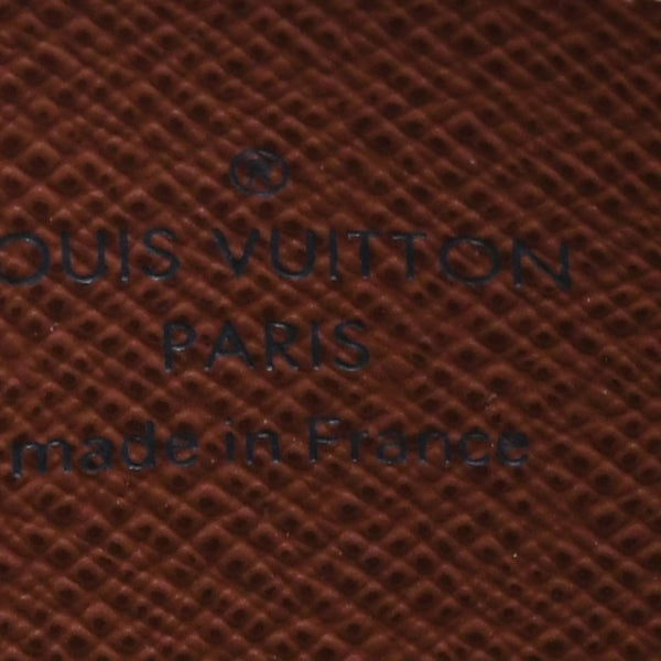 極美品 LOUIS VUITTON ルイヴィトン ジッピー コインパース M60067 モノグラムキャンバス ミニウォレット 小銭入れ 財布 ブラウン ゴールド金具 中古 4a005085