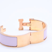 画像をギャラリービューアに読み込む, 極美品 HERMES エルメス クリッククラックGM ブレスレット アクセサリー メタル ピンク ゴールド 中古 4a004951