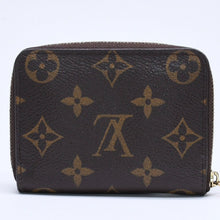 画像をギャラリービューアに読み込む, 極美品 LOUIS VUITTON ルイヴィトン ジッピー コインパース M60067 モノグラムキャンバス ミニウォレット 小銭入れ 財布 ブラウン ゴールド金具 中古 4a005085