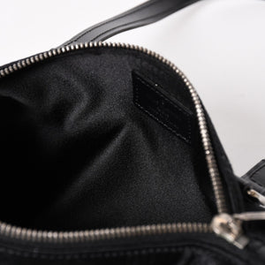 Like new LOUIS VUITTON Little Papillon Handbag M92352 Monogram Black Silver Hardware Used 4a005087