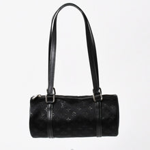 将图片加载到图库查看器，新品同様品 LOUIS VUITTON ルイヴィトン リトルパピヨン ハンドバッグ M92352 モノグラム ブラック シルバー金具 中古 4a005087