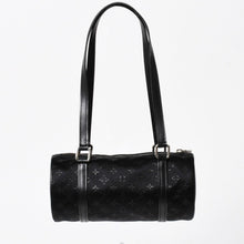将图片加载到图库查看器，新品同様品 LOUIS VUITTON ルイヴィトン リトルパピヨン ハンドバッグ M92352 モノグラム ブラック シルバー金具 中古 4a005087