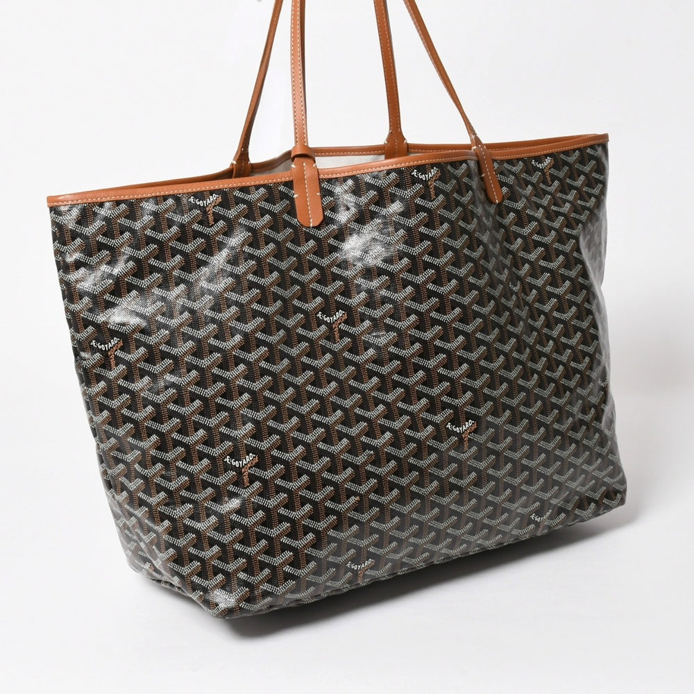 Like new GOYARD SAINT LOUIS GM Saint Louis GM Brown tote bag PVC coated canvas Used 4a005657