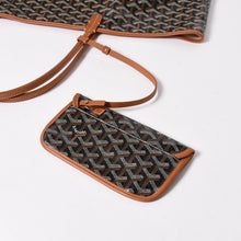 将图片加载到图库查看器，新品同様品 GOYARD ゴヤール SAINT LOUIS GM サンルイGM ブラウン トートバッグ PVCコーティングキャンバス 中古 4a005657