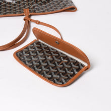 将图片加载到图库查看器，新品同様品 GOYARD ゴヤール SAINT LOUIS GM サンルイGM ブラウン トートバッグ PVCコーティングキャンバス 中古 4a005657