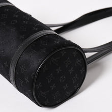 将图片加载到图库查看器，新品同様品 LOUIS VUITTON ルイヴィトン リトルパピヨン ハンドバッグ M92352 モノグラム ブラック シルバー金具 中古 4a005087