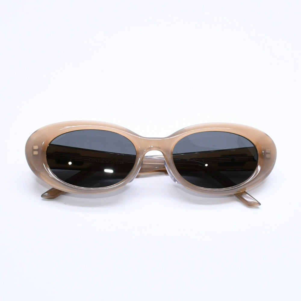 Very Good Condition GENTLE MONSTER MOLTA Sunglasses Eyewear Size 53□20-144 Brown Used 4a005455