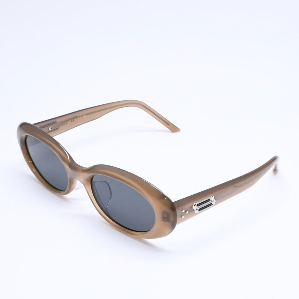 Very Good Condition GENTLE MONSTER MOLTA Sunglasses Eyewear Size 53□20-144 Brown Used 4a005455