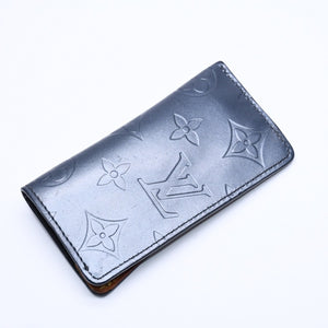 LOUIS VUITTON ルイヴィトン クロシェットPM キーケース モノグラムマット ノワール キーケース M65133 シルバー金具 美品 中古 4a005060