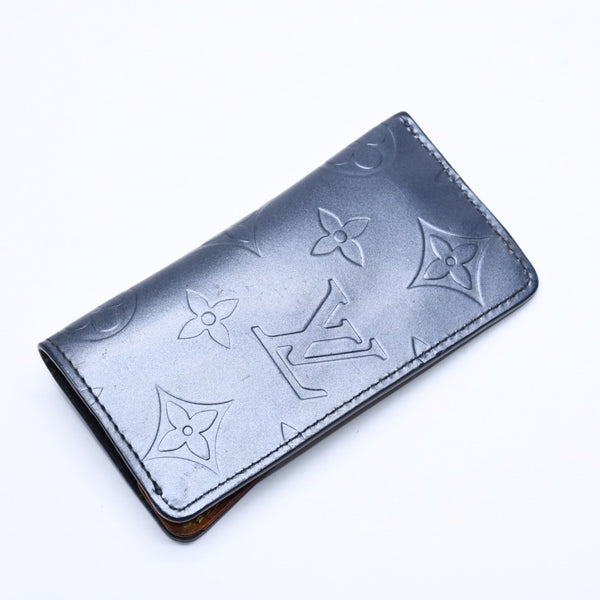 LOUIS VUITTON ルイヴィトン クロシェットPM キーケース モノグラムマット ノワール キーケース M65133 シルバー金具 美品 中古 4a005060