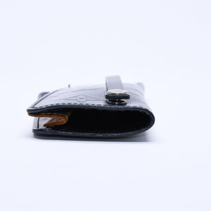 LOUIS VUITTON ルイヴィトン クロシェットPM キーケース モノグラムマット ノワール キーケース M65133 シルバー金具 美品 中古 4a005060