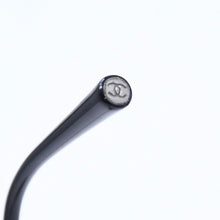 画像をギャラリービューアに読み込む, CHANEL シャネル リムレス サングラス 4017-D c.170/8G サイズ62□17 120 ココマーク ラインストーン ブラック 美品 中古 4a005001