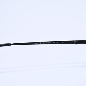 CHANEL Rimless Sunglasses 4017-D c.170/8G Size 62□17 120 Coco Mark Rhinestone Black Good Condition Used 4a005001