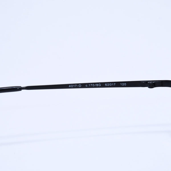 CHANEL Rimless Sunglasses 4017-D c.170/8G Size 62□17 120 Coco Mark Rhinestone Black Good Condition Used 4a005001