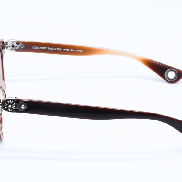CHROME HEARTS クロムハーツ WELL STRUNG サングラス アイウェア シルバー金具 シルバー925 サイズ52◻︎20 48 美品 中古 4a005191