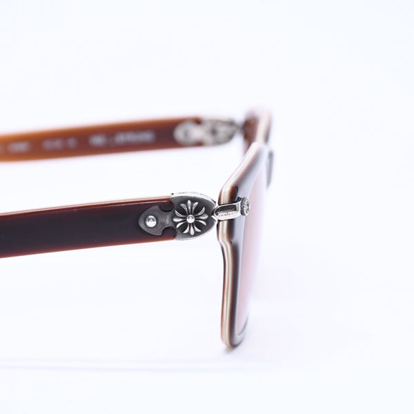CHROME HEARTS クロムハーツ WELL STRUNG サングラス アイウェア シルバー金具 シルバー925 サイズ52◻︎20 48 美品 中古 4a005191
