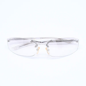 Christian Dior クリスチャンディオール MINIPOP リムレス サングラス YB7NN サイズ65□15 120 グレー シルバー 美品 中古 4a005164