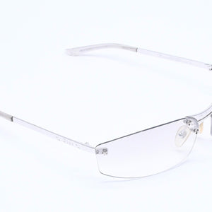 Christian Dior クリスチャンディオール MINIPOP リムレス サングラス YB7NN サイズ65□15 120 グレー シルバー 美品 中古 4a005164