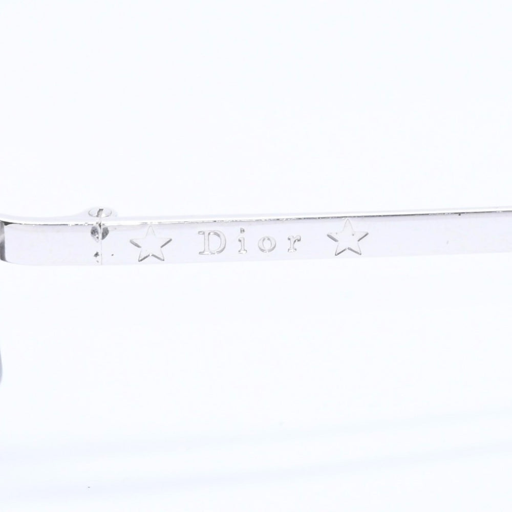 Christian Dior クリスチャンディオール MINIPOP リムレス サングラス YB7NN サイズ65□15 120 グレー シルバー 美品 中古 4a005164