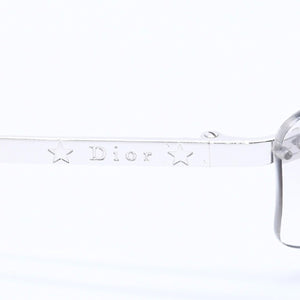 Christian Dior クリスチャンディオール MINIPOP リムレス サングラス YB7NN サイズ65□15 120 グレー シルバー 美品 中古 4a005164