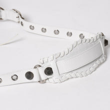 Load image into Gallery viewer, 極美品 BALENCIAGA バレンシアガ Le Cagole ル カゴール ミニ ダッフルバッグ 2WAY ハンドバッグ ショルダーバッグ 743356 ホワイト アリーナ ラムスキン 中古 4a005041