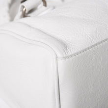 Load image into Gallery viewer, 極美品 BALENCIAGA バレンシアガ Le Cagole ル カゴール ミニ ダッフルバッグ 2WAY ハンドバッグ ショルダーバッグ 743356 ホワイト アリーナ ラムスキン 中古 4a005041
