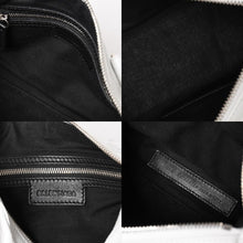 Load image into Gallery viewer, 極美品 BALENCIAGA バレンシアガ Le Cagole ル カゴール ミニ ダッフルバッグ 2WAY ハンドバッグ ショルダーバッグ 743356 ホワイト アリーナ ラムスキン 中古 4a005041