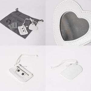 極美品 BALENCIAGA バレンシアガ Le Cagole ル カゴール ミニ ダッフルバッグ 2WAY ハンドバッグ ショルダーバッグ 743356 ホワイト アリーナ ラムスキン 中古 4a005041