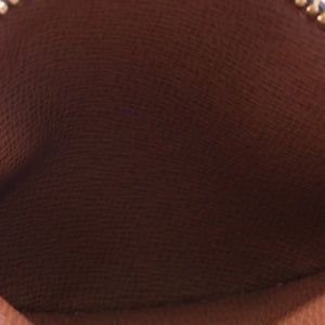 極美品 LOUIS VUITTON ルイヴィトン ポルトモネ ロン コインケース M61926 モノグラムキャンバス ブラウン 小物入れ アクセサリー ゴールド金具 中古 4a005093