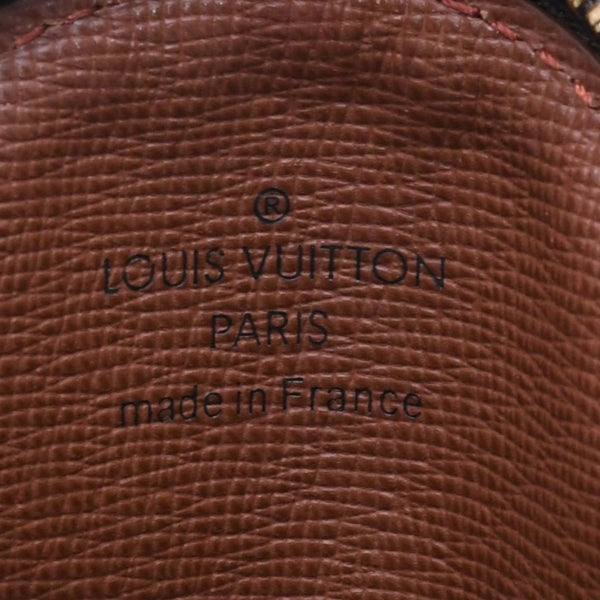極美品 LOUIS VUITTON ルイヴィトン ポルトモネ ロン コインケース M61926 モノグラムキャンバス ブラウン 小物入れ アクセサリー ゴールド金具 中古 4a005093