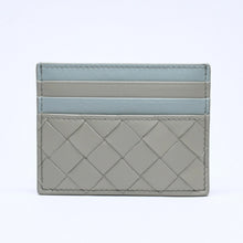 Load image into Gallery viewer, 新品同様品 BOTTEGAVENETA ボッテガヴェネタ カードケース イントレチャート バイカラー カーフレザー 中古 4a005216
