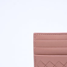 画像をギャラリービューアに読み込む, 新品同様品 BOTTEGAVENETA ボッテガヴェネタ カードケース イントレチャート ベージュ カーフレザー 中古 4a005214