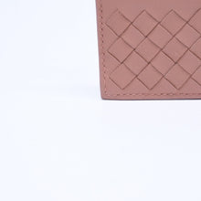 画像をギャラリービューアに読み込む, 新品同様品 BOTTEGAVENETA ボッテガヴェネタ カードケース イントレチャート ベージュ カーフレザー 中古 4a005214