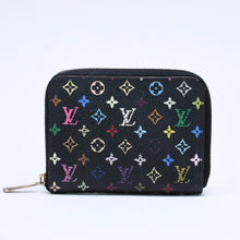 画像をギャラリービューアに読み込む, LOUIS VUITTON ルイヴィトン LV ジッピーコインパース 村上隆 M13409 コインケース マルチカラー 美品 中古 4a005055