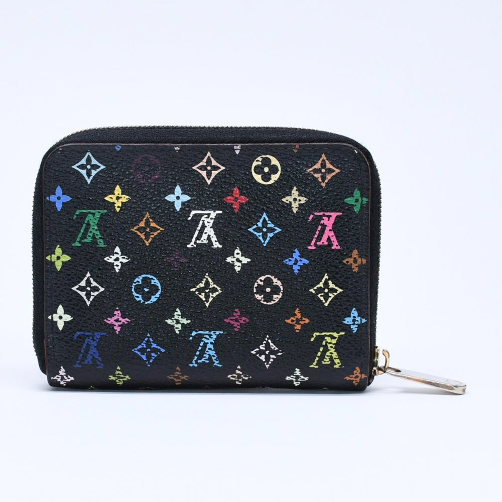 LOUIS VUITTON ルイヴィトン LV ジッピーコインパース 村上隆 M13409 コインケース マルチカラー 美品 中古 4a005055