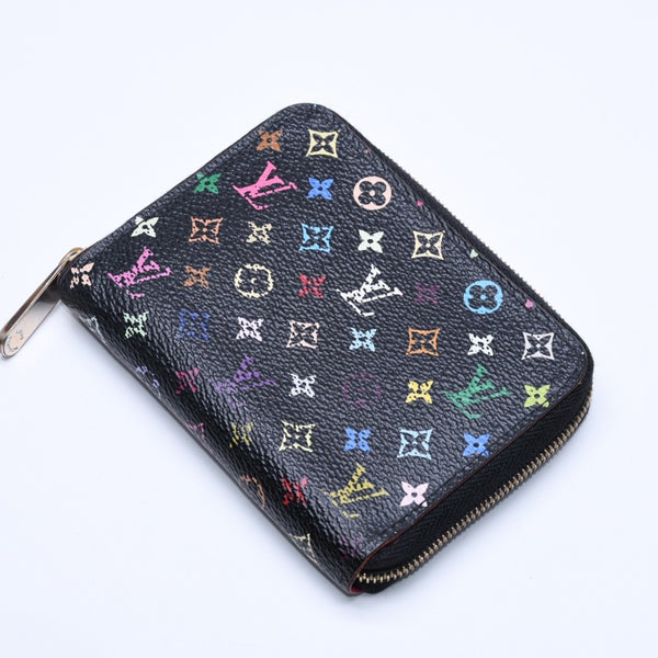 LOUIS VUITTON ルイヴィトン LV ジッピーコインパース 村上隆 M13409 コインケース マルチカラー 美品 中古 4a005055