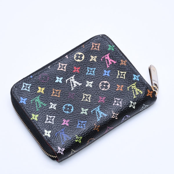 LOUIS VUITTON ルイヴィトン LV ジッピーコインパース 村上隆 M13409 コインケース マルチカラー 美品 中古 4a005055
