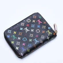 画像をギャラリービューアに読み込む, LOUIS VUITTON ルイヴィトン LV ジッピーコインパース 村上隆 M13409 コインケース マルチカラー 美品 中古 4a005055