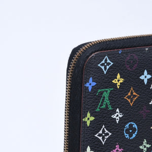 LOUIS VUITTON ルイヴィトン LV ジッピーコインパース 村上隆 M13409 コインケース マルチカラー 美品 中古 4a005055