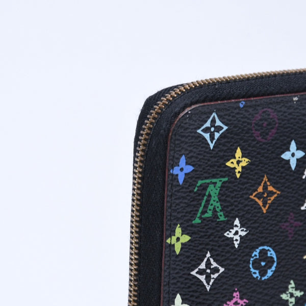 LOUIS VUITTON ルイヴィトン LV ジッピーコインパース 村上隆 M13409 コインケース マルチカラー 美品 中古 4a005055