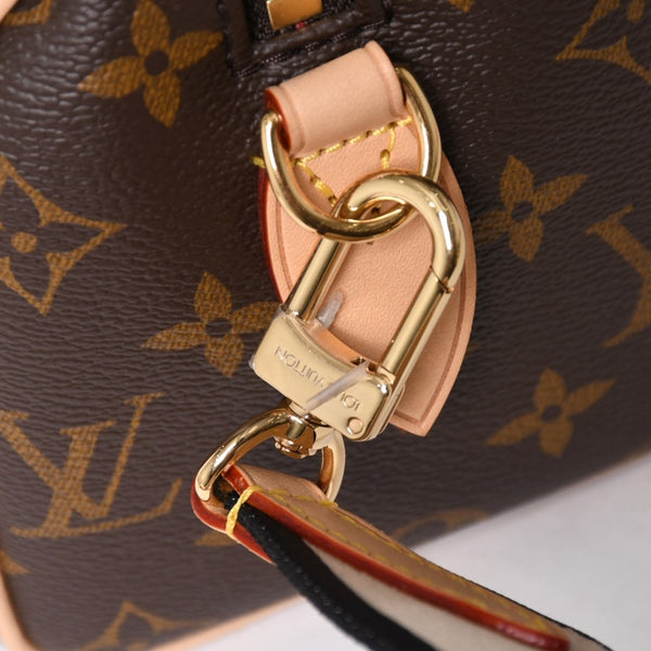 Like new LOUIS VUITTON Handbag M46234 Speedy Bandouliere 20 Brown Monogram Used 4a004913
