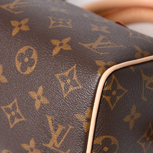 Like new LOUIS VUITTON Handbag M46234 Speedy Bandouliere 20 Brown Monogram Used 4a004913