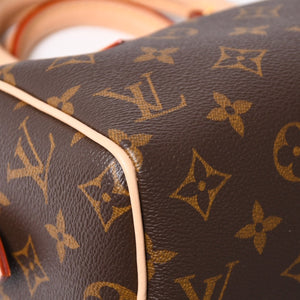 Like new LOUIS VUITTON Handbag M46234 Speedy Bandouliere 20 Brown Monogram Used 4a004913