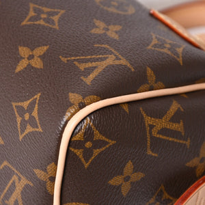 Like new LOUIS VUITTON Handbag M46234 Speedy Bandouliere 20 Brown Monogram Used 4a004913