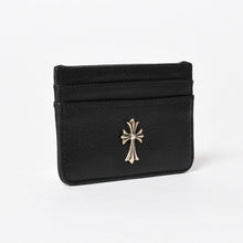 画像をギャラリービューアに読み込む, 新品未使用 CHROME HEARTS クロムハーツ DOUBLE SIDE ダブルサイド タイニー クロス カードケース シルバー925 中古 4a005185