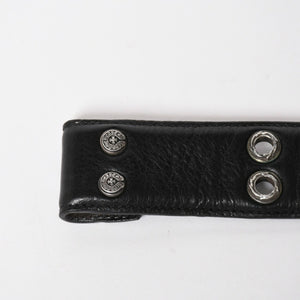 CHROME HEARTS クロムハーツ STRAP DBL ROW OF GROMMETS ストラップ ダブル ロウ オブ グロメッツ サイズ36 シルバー925 美品 中古 4a005183