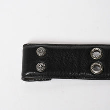 画像をギャラリービューアに読み込む, CHROME HEARTS クロムハーツ STRAP DBL ROW OF GROMMETS ストラップ ダブル ロウ オブ グロメッツ サイズ36 シルバー925 美品 中古 4a005183